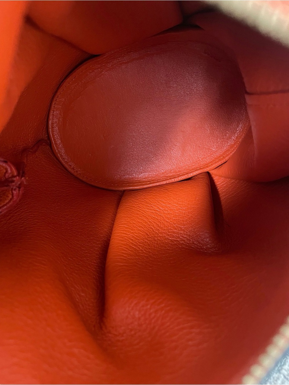 Loewe Elephant Mini Shoulder bag in Orange - Picture 5 of 5